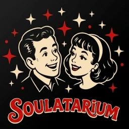Soulatarium's vintage couple and stars emblem